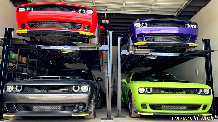 Alguien Está Tratando De Vender Un Camión Lleno De Nuevos Challenger Demon 170 | Carscoops